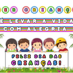 Painel dia das crianças