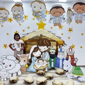 Painel Cenário Nascimento de Jesus