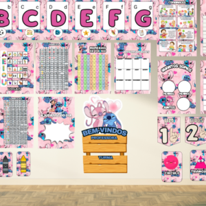 Kit sala Stitch e Angel