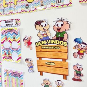 Kit sala turma da Mônica