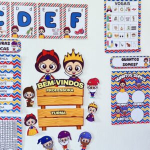 Kit sala branca de neve