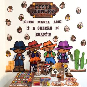 Kit completo tema country