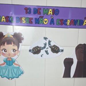 Painel Abolição dia 13 de maio