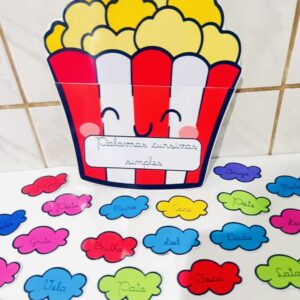 Pipoquinha das palavras simples