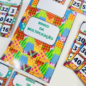 Bingo junino multiplicação