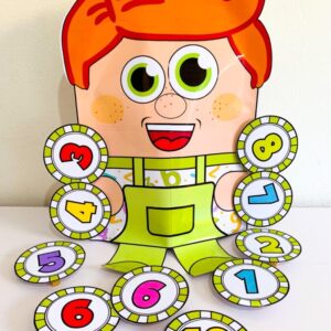 Luva temática - Numeraldo