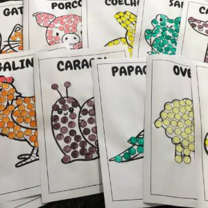 Pintura sensorial animais