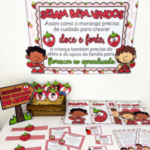 Reunião de pais morango do amor