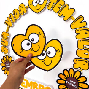 Bambolê setembro amarelo