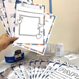 Projeto dia dos pais com atividades