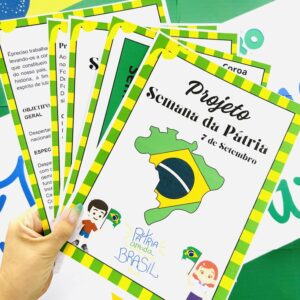 Painel  + projeto da semana da Pátria