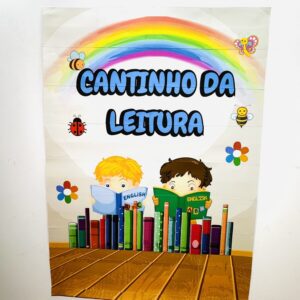 Painel cantinho da leitura