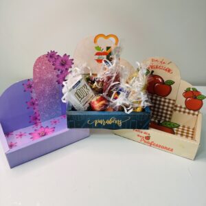 Caixa cenário dia do professor