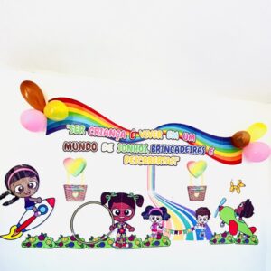 Painel brincadeira é coisa de criança