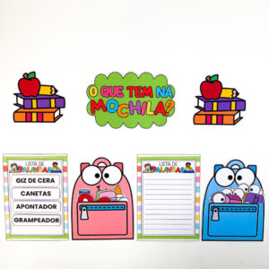 O que tem na mochila