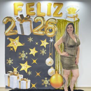 Painel luxo Feliz 2026