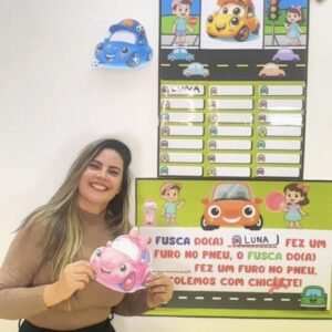 ✨ Painel Interativo Cantando – Chamadinha Musical 🎶🚗