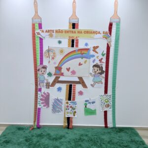 Painel cantinho artístico