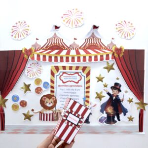 Painel bem vindos tema circo