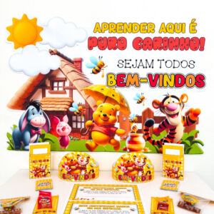 Kit sala Ursinho Pooh