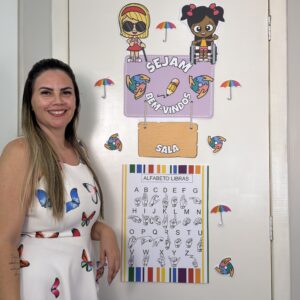 Painel de porta Libras