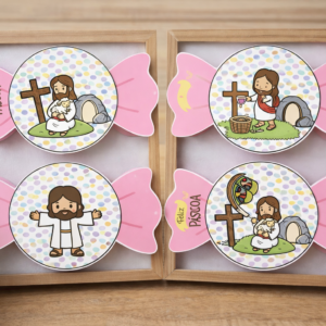 Porta bala Páscoa cristã