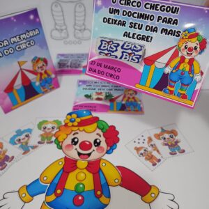 🎪 Palhacinho Articulado – Dia do Circo
