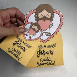 Porta bombom Páscoa cristã