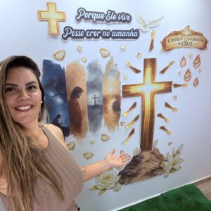 Painel  Páscoa cristão Ressureição