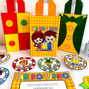 Kit  lembrancinhas turma do sitio do Pica Pau Amarelo