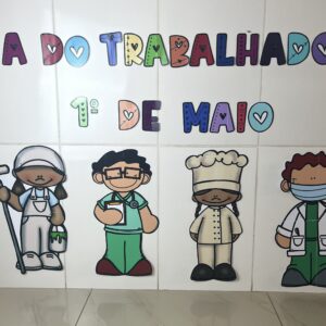 Painel dia do Trabalho