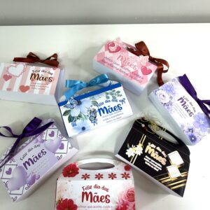 Kit de caixas abertas porta bombom