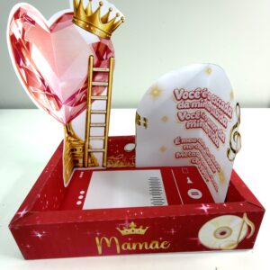 Caixa cenário musical dia das mães