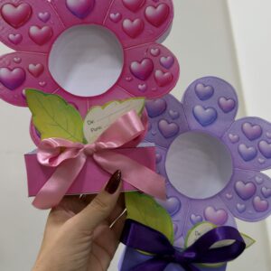 Caixa flor dia das mães