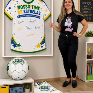 Kit estrelas da turma - assinatura dos craques