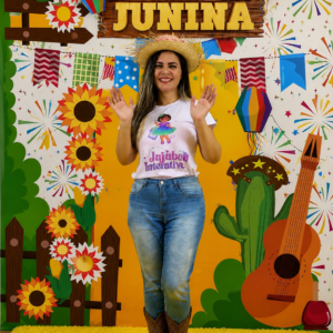 Painel pra foto junino