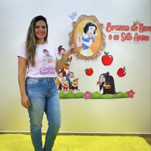 Kit projeto Branca de Neve e os sete anões