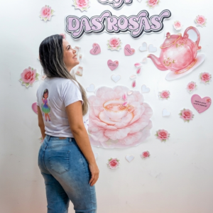 Kit chá de rosas, chá de mulheres