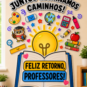 Painel volta as aulas iluminamos caminhos
