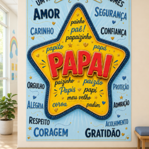 PAINEL NOMES DO PAPAI